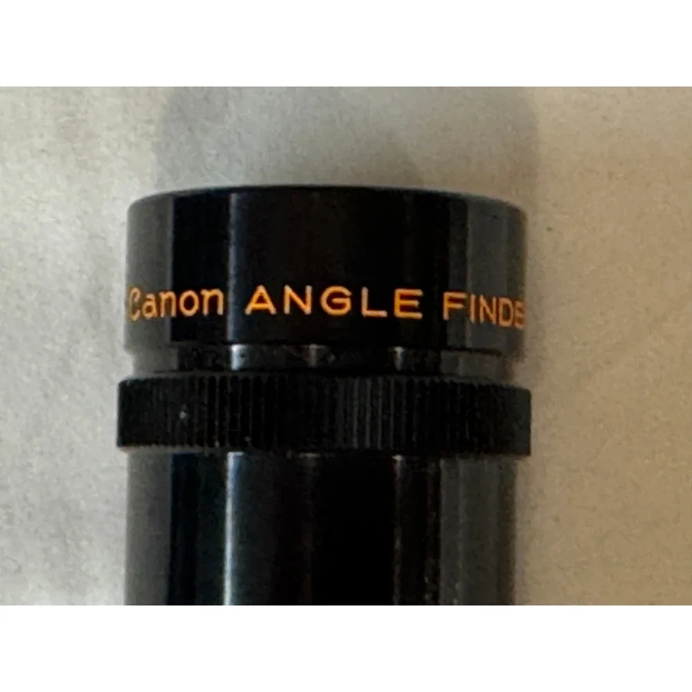Canon Angle Finder B Viewfinder Attachment for SLR Cameras Made in Japan Black